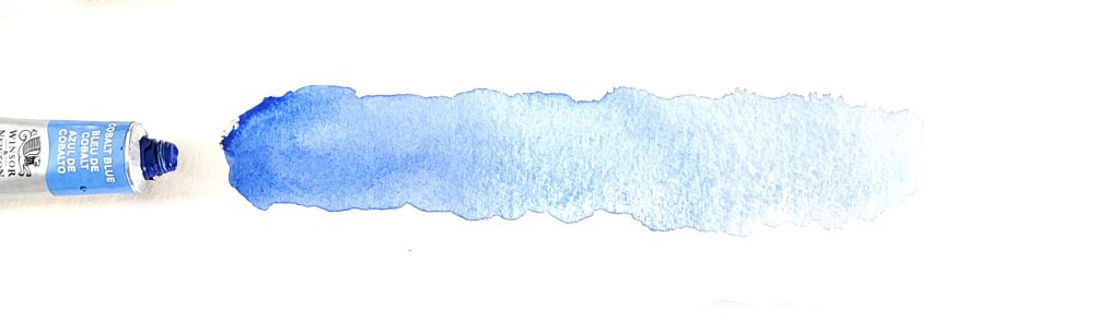 bleu pour l’aquarelle