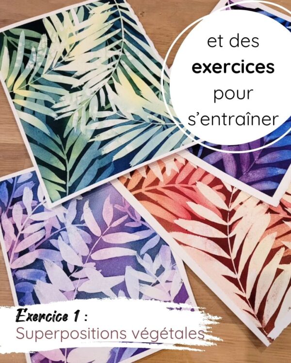 Fleurs en superposition – Image 5