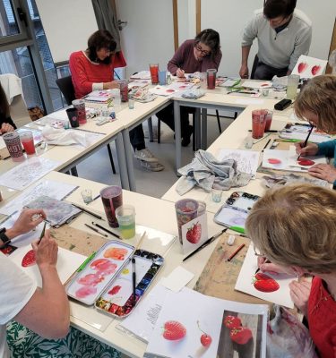 Cours d’aquarelle à Rennes